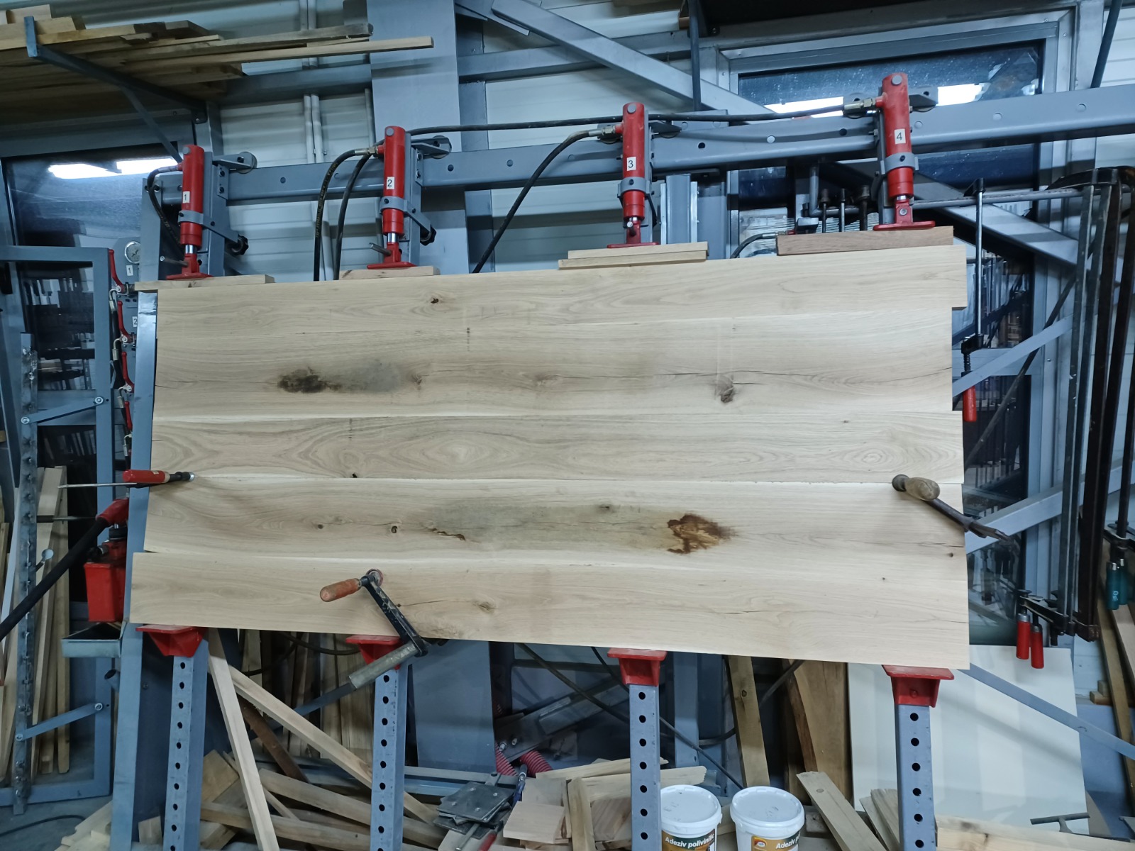 Îmbinare blaturi lemn masiv