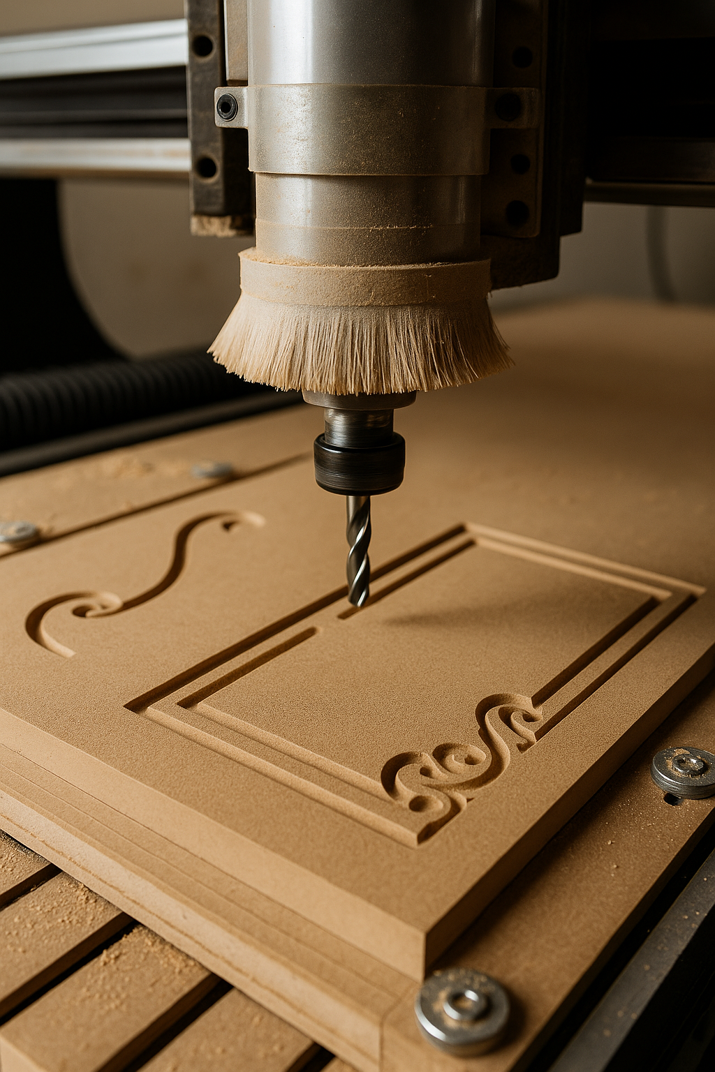 Frezare fronturi MDF